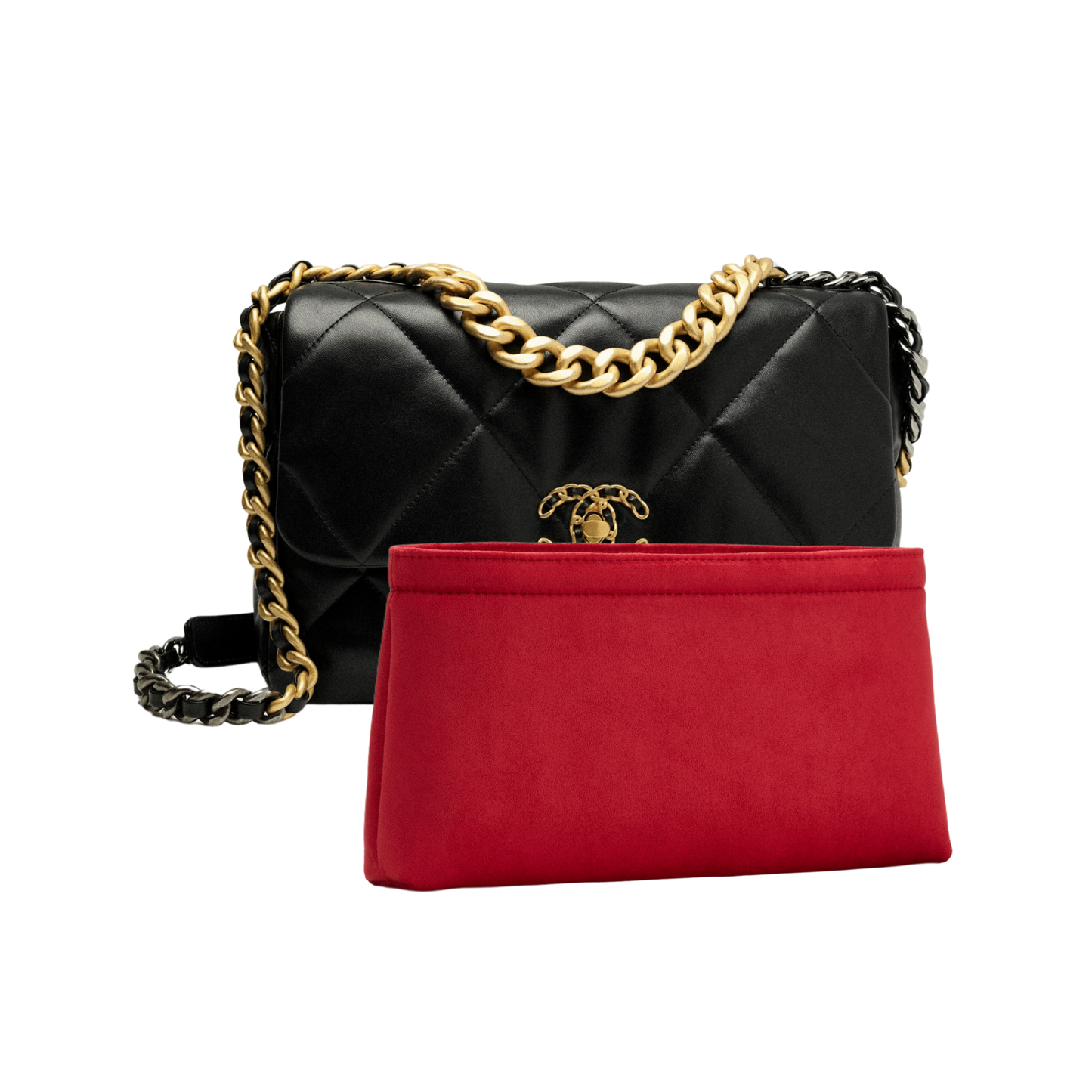 Bagessory Bag Organizer/Insert for CHANEL 19 Handbag