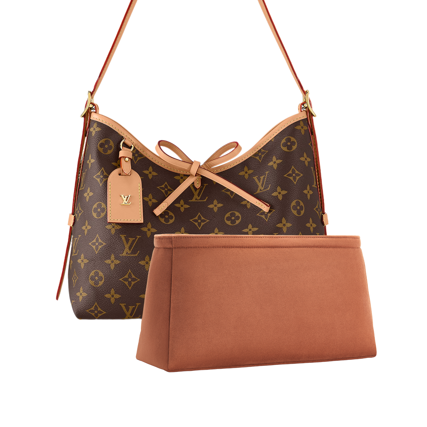 Bagessory Bag Organizer/Insert for Louis Vuitton CarryAll PM/MM