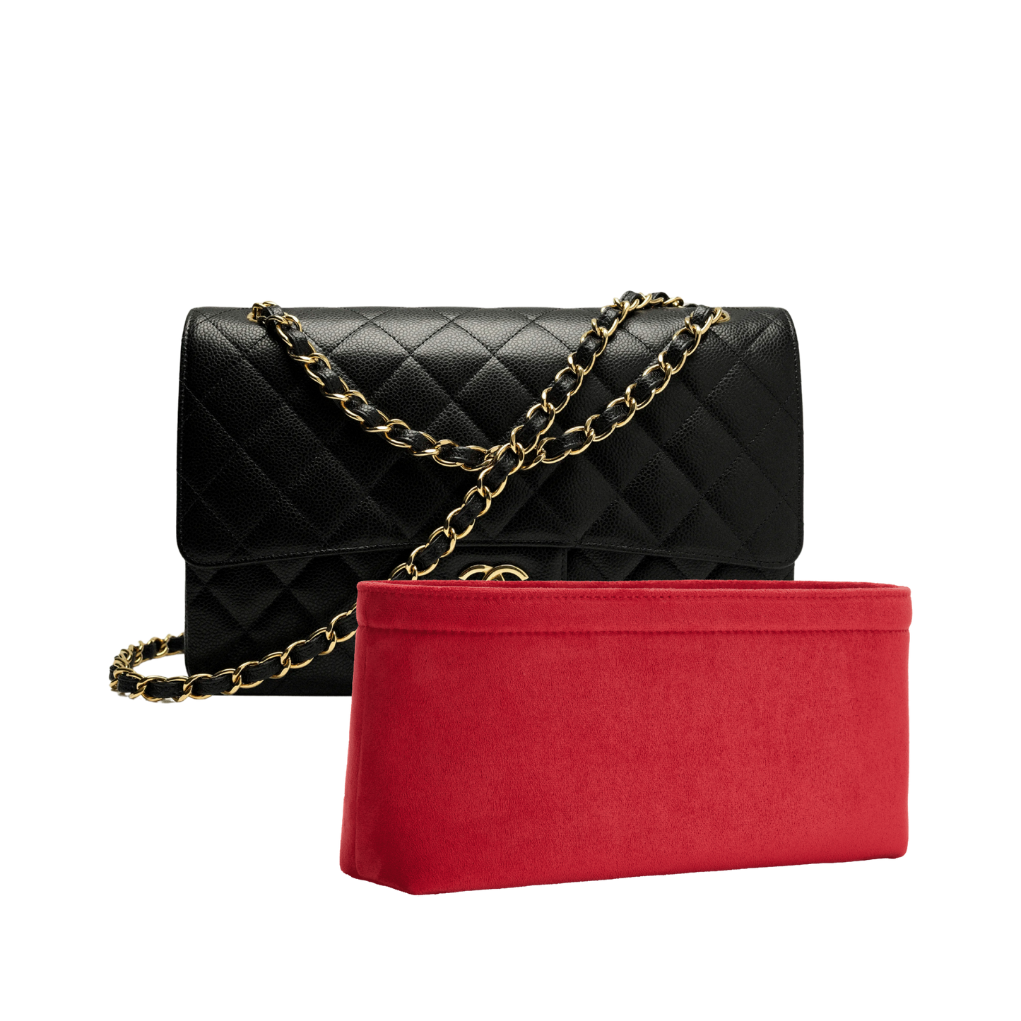 Bagessory Bag Organizer/Insert for CHANEL Classic Flap (CF) Bag