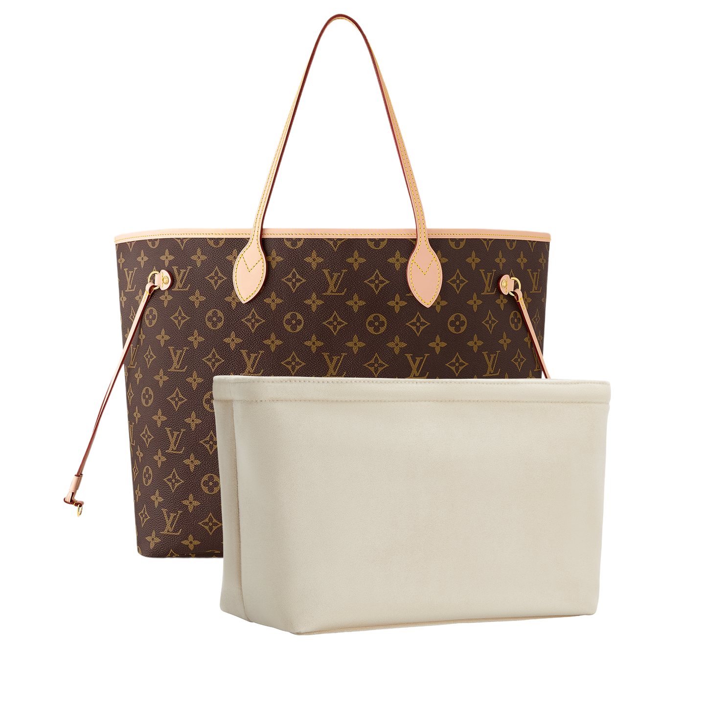Bagessory Bag Organizer/Insert for Louis Vuitton Neverfull PM/MM/GM