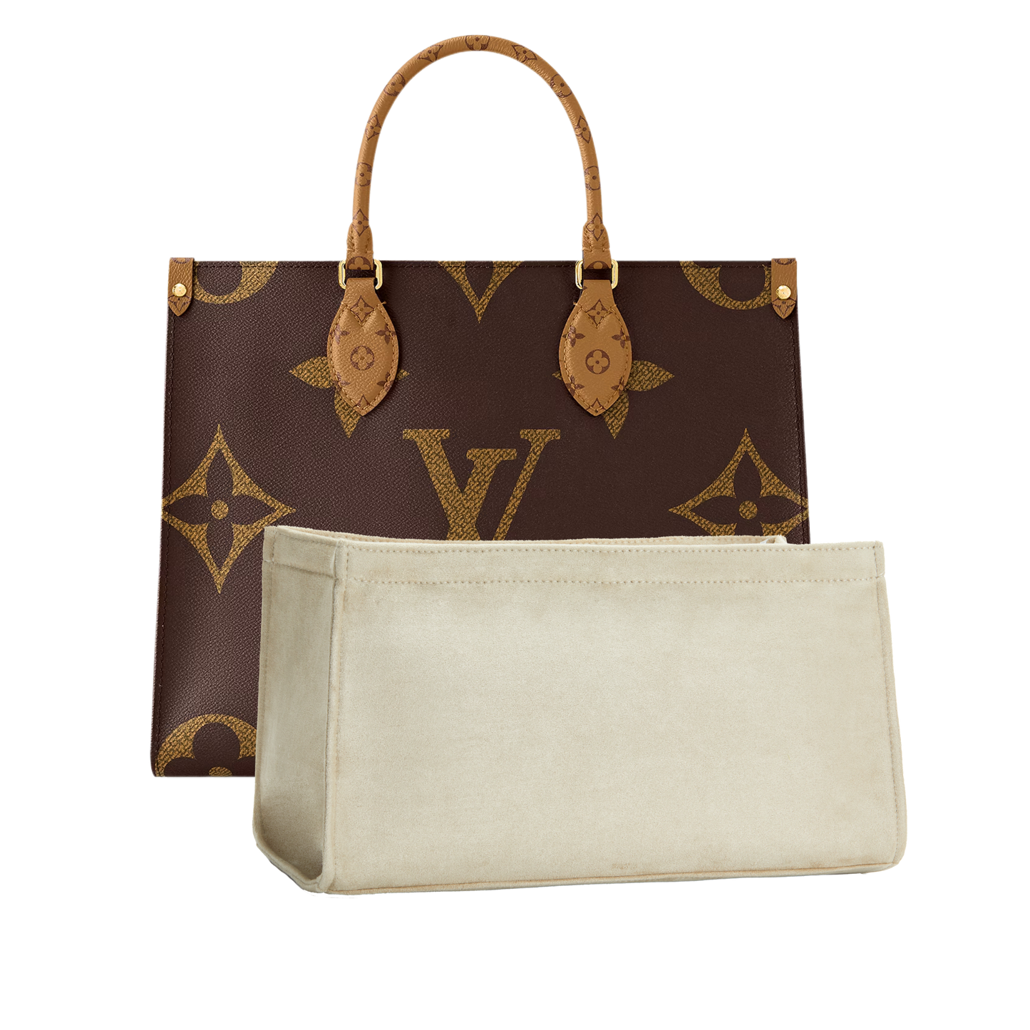 Bagessory Fine Plush Bag Insert Louis Vuitton OnTheGo pm/mm/gm/bb