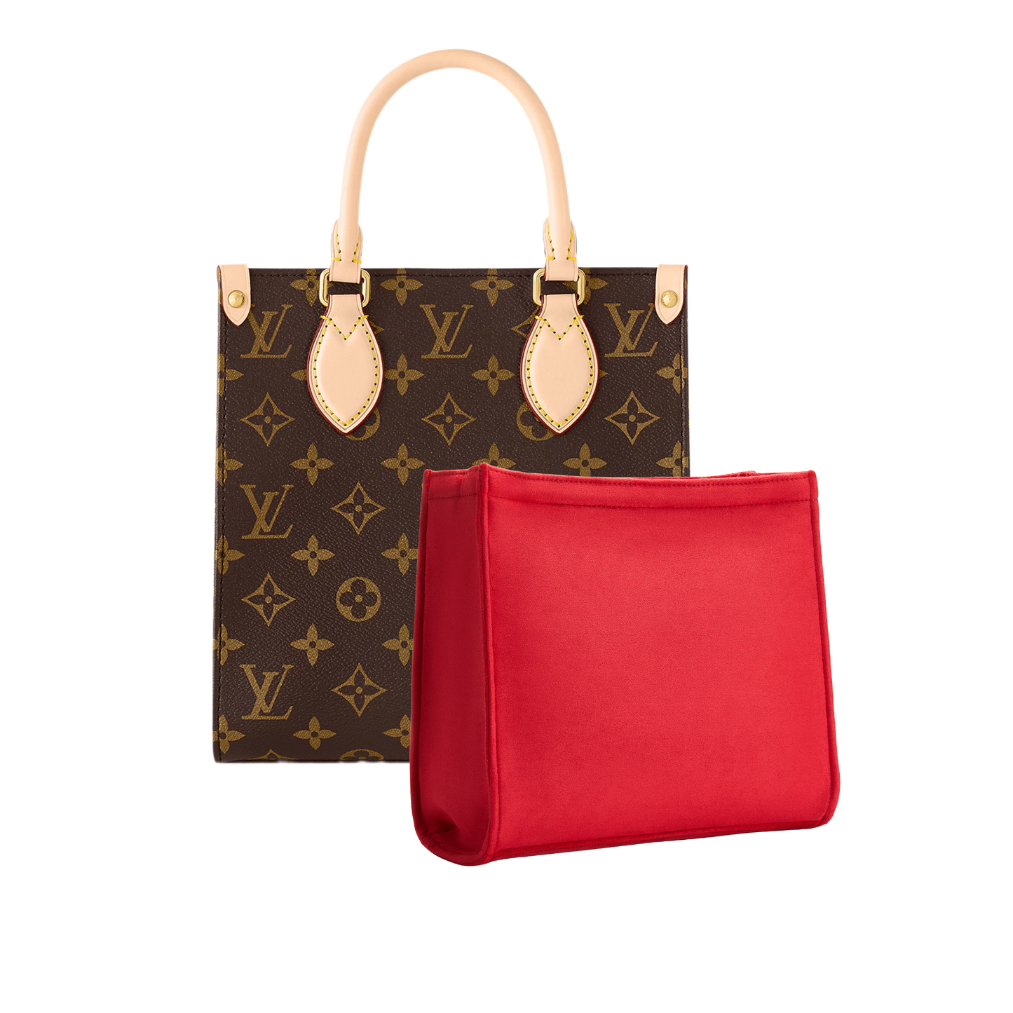 Bagessory Bag Organizer/Insert for Louis Vuitton Sac Plat BB/PM
