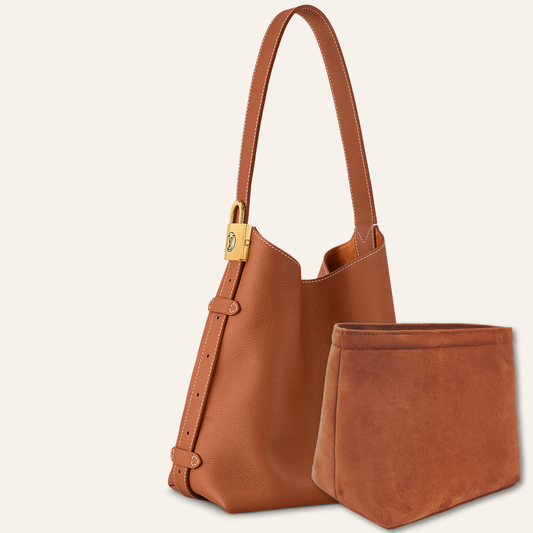 Bagessory Fine Plush Bag Insert Louis Vuitton Low Key Hobo Tote new format