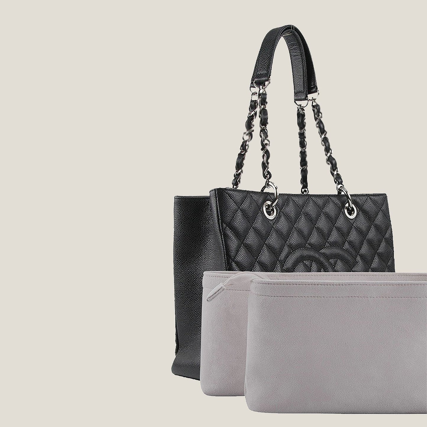 Bagessory Fine Plush Bag Insert Chanel GST Tote