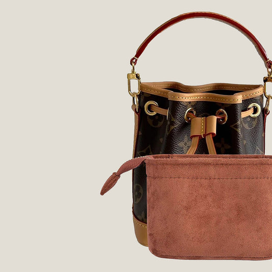 Bagessory Fine Plush Bag Insert Louis Vuitton Nano Noe