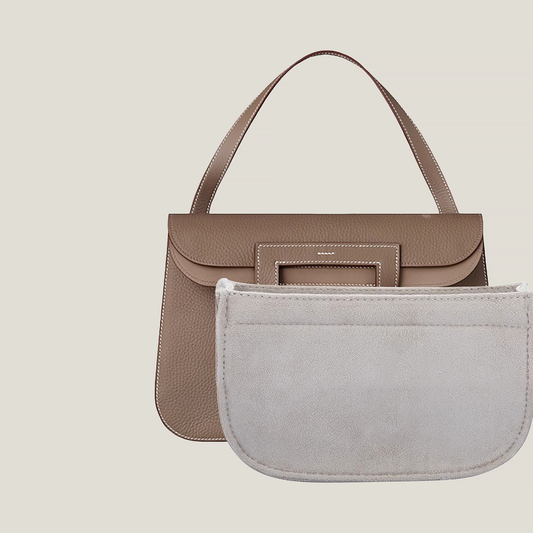 Bagessory Fine Plush Bag Insert Hermes Halzan