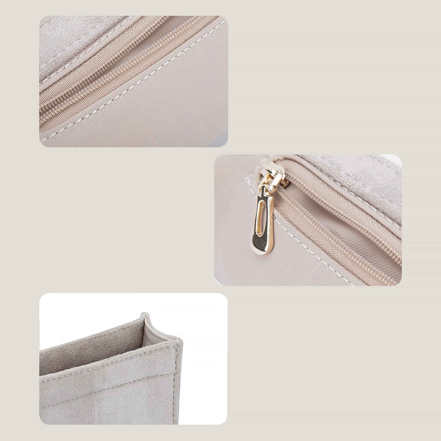 Bagessory Fine Plush Bag Insert Hermes Halzan