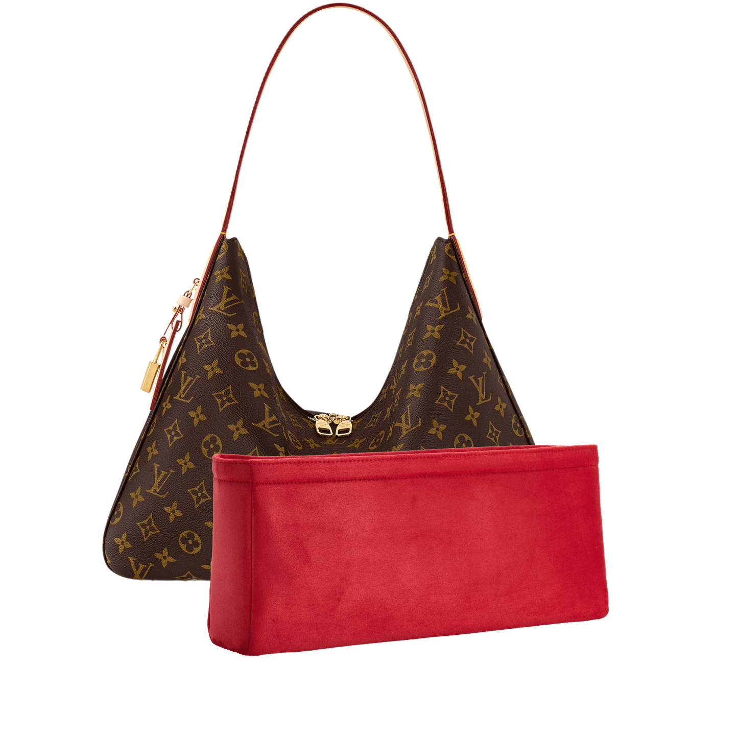 Bagessory Bag Organizer/Insert for Louis Vuitton Slouchy MM/PM